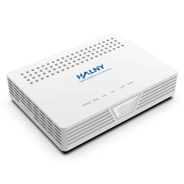 HL-2BV – GPON ONT with 2,5-Gigabit and 1-Gigabit LAN ports, VoIP FXS port