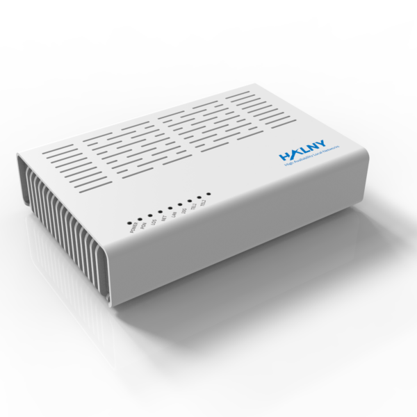 HLX-TGV – XGS-PON ONT with 10-Gigabit and 1-Gigabit LAN ports, 2 VoIP RJ11 ports